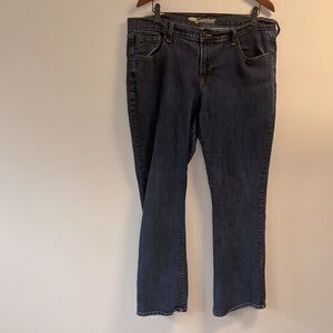 Old Navy Women's Indigo Straight Leg Jeans sz 16R